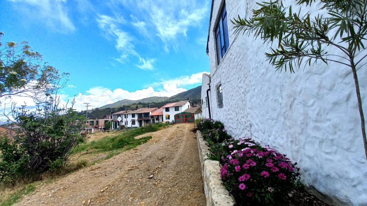 Hospedaje Y Camping Del Rio Monguí Zewnętrze zdjęcie