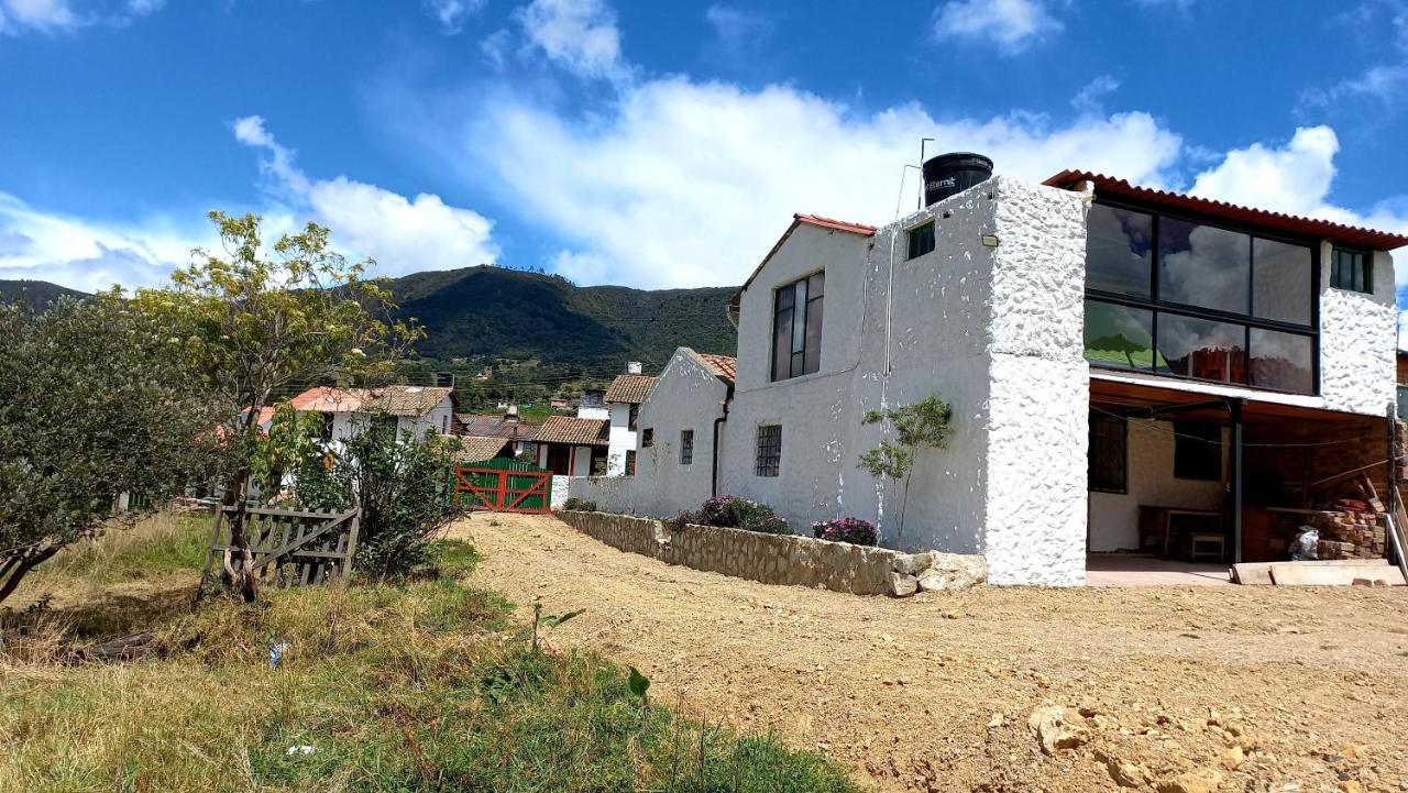 Hospedaje Y Camping Del Rio Monguí Zewnętrze zdjęcie