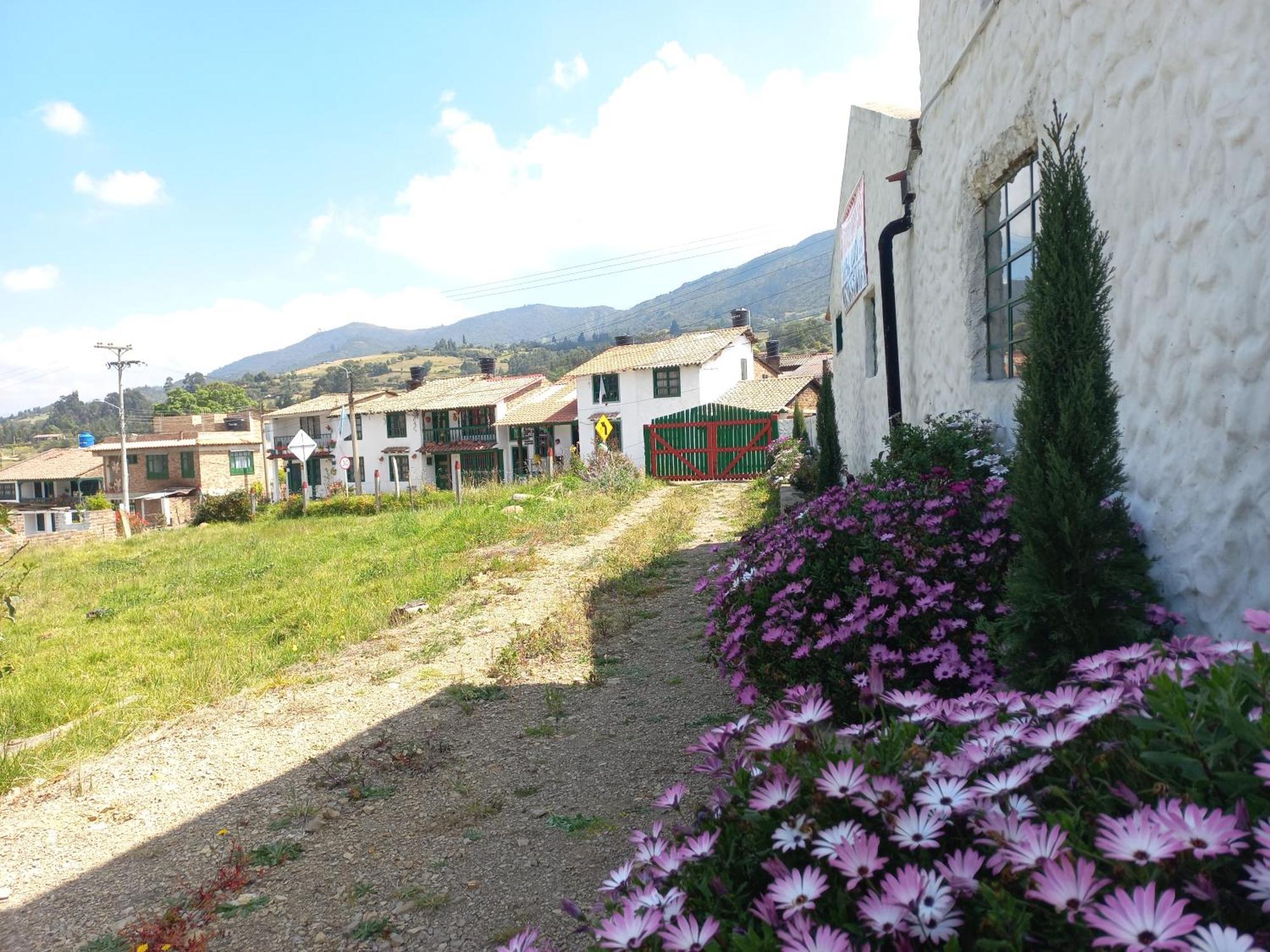 Hospedaje Y Camping Del Rio Monguí Zewnętrze zdjęcie